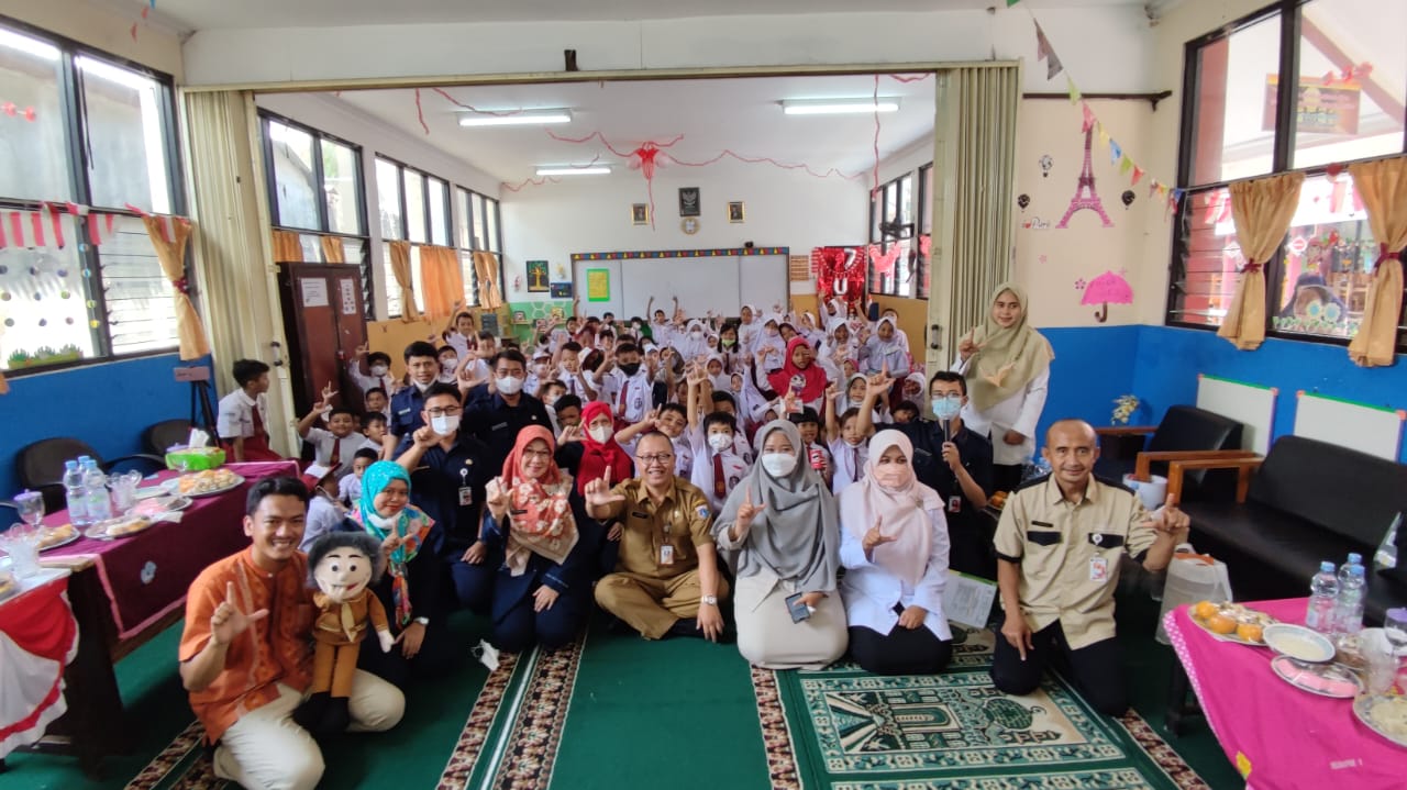 KETUPAT BETAWI : Ketemu Pemustaka Bareng Team Wisata Literasi Di SDN Kampung Bali 07